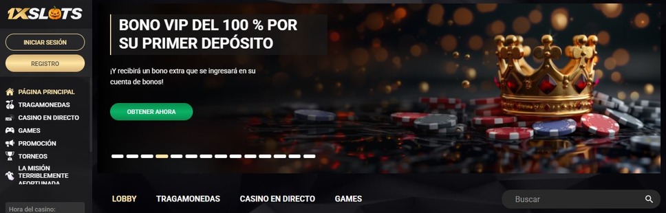 1xSlots Casino Chile 2026: más de 11 000 juegos y enormes bonificaciones