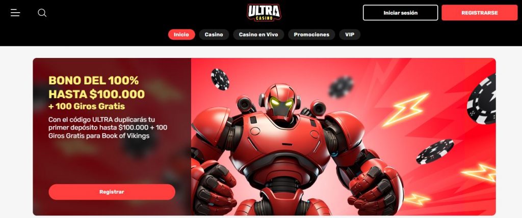 Revisión de Ultra Casino 2026: Opinión de Expertos + Bono de $100,000